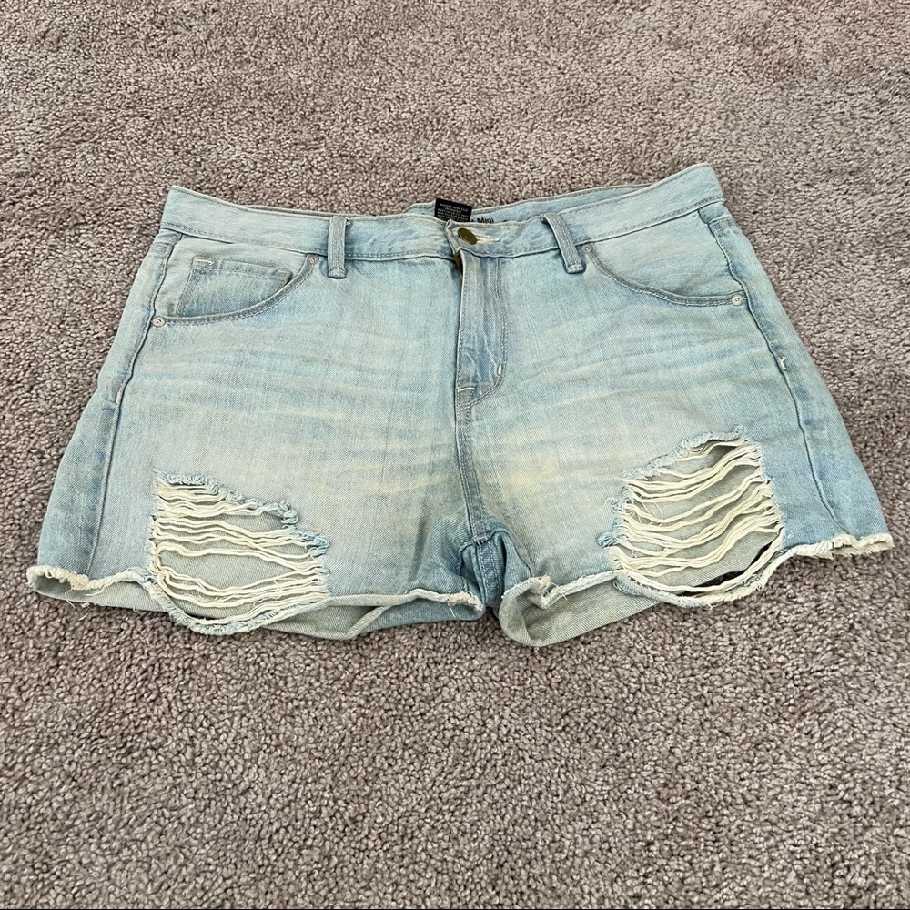 Ripped Vintage Jean Shorts